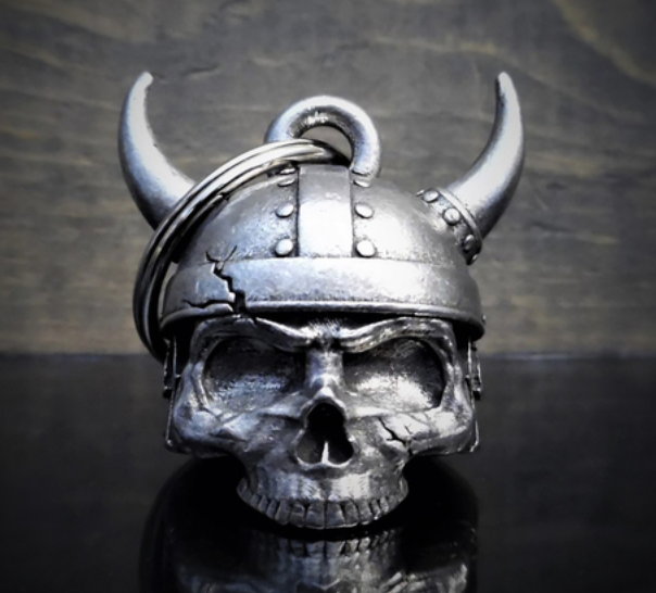 Viking Helmet Skull Bell
